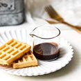 thumbnail image 3 of Sizikato 2pcs Transparent Glass Creamer, 4oz Mini Coffee Milk Creamer Pitcher., 3 of 7