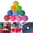thumbnail image 2 of 50Pcs Colored Ping Pong Balls Frosted Surface Elastic Impact Resistant Round Table Tennis Balls Training Tool, 2 of 5