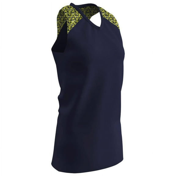 Champro Women's At Bat Softball Jersey Navy, 2XL