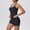 🔥 Black, variant on Gifts Dianli Women's Yoga Fashion Solid Color Sports Outfit, High Waist Shorts and Top, Outdoor Athletic Set, Comfortable Two Piece Activewear, Modern Summer Fitness Suit Pink M