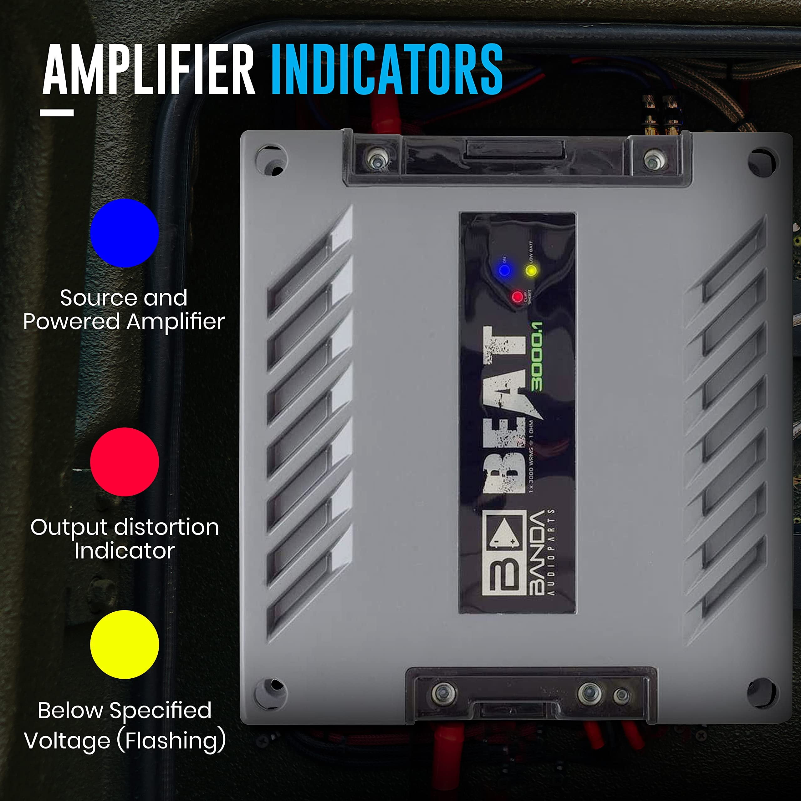 マ*シ様 BANDA BEAT 3004 アンプ 3000W グレー BEAT 3004 – Banda Audioparts