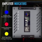 Banda BEAT3001 1 Ohm High Power Vehicle Audio Mono Bass Amplifier with Subsonic Filter & Low Pass Filter Stable