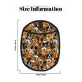 thumbnail image 3 of Pofeuu Dogs Different Breeds Print Silicone Pot Mat Mitten With Hanging Loop Heat Resistant Oven Mitts Non-Slip Bbq Baking Smoking Potholders, 3 of 7
