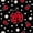 Black Red, variant on Erosebridal Kawaii Bug Ladybug Full Size Comforter Sets,Lovely Daisy Flowers Bedding Comforter Set,Black Red,Black Reversible,3-Piece,1 Comforter and 2 Pillowcases