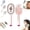 pink, variant on 5 in 1 Air Cushion Brush, 2026 New Electric Spray Air Cushion Massage Comb, Self Cleaning Electric Steam Detangling Brush, Anti-Static & Frizz Control, Mist Hair Straightener for All Hair Types