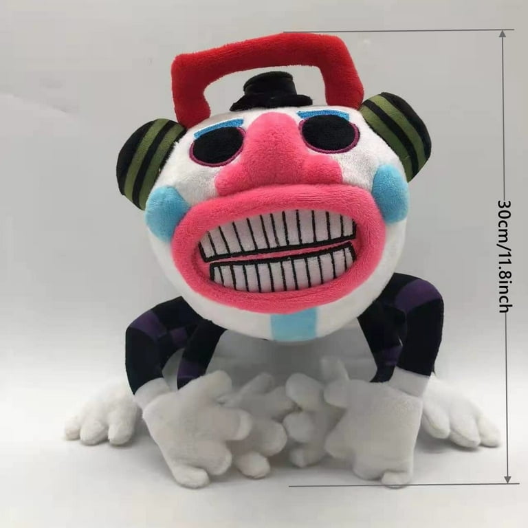 11.8inch Dj Music Man Plush Toy： Security Breach Game, Dj Music Man FNAF  Plush Security Breach Soft Stuffed Pillow Plushie 