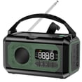 thumbnail image 2 of Manivela solar portátil de la alarma de la radio SOS de la emergencia 12000mAh para acampar al aire libre, 2 of 7
