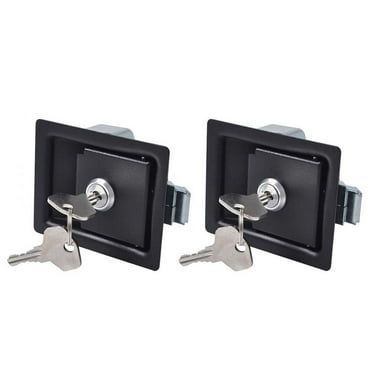 2 PCS Rv Accessories Trailer Locks Trailer Tool Box Locks Trailer Accessories Hook Locks Travel