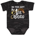 thumbnail image 3 of Inktastic No, This Ain't My 1st Rodeo Cowboy Hat and Lasso Boys or Girls Baby Bodysuit, 3 of 5