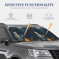 thumbnail image 4 of Wukai Moonlit Skeleton Campfire Car Front Windshield Sun Shade,Sun Visor Shield Block Automotive Interior Protector Blocks UV Rays-Medium, 4 of 6