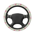 thumbnail image 3 of Balery Steering Wheel Covers Vintage Wood Background With Floral Elastic Skidproof Steering Wheel Protective Cover Case Fit Universal Auto Accessories Decor, 3 of 8