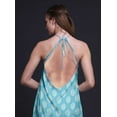 thumbnail image 2 of Bimba Bloc Été Vacances Fête Col Licou Tenue de Plage Femme Dos Nu Robe-Moyen, 2 of 6