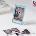 thumbnail image 4 of 3 Packs of 3-inch L-shape Acrylic Photo Frame, Transparent Mini Stand for Fujifilm Instax Mini 8, 8+, 70, 7s, 90, 25, 26, 50s, 9, SP-1, SP-2 Film, 4 of 5