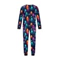 thumbnail image 5 of Matching Family Halloween Pajamas Set - 2026 Cute Ghost & Pumpkin Print Two-Piece Sleepwear Pjs - Family Matching Pajamas Soft Holiday Loungewear Halloween Matching Pajamas for Family, 5 of 6