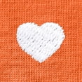 thumbnail image 2 of Dalix Lil Heart Midweight Cotton Short Sleeve Summer Tee Mens in Orange L Large, 2 of 5
