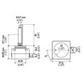 thumbnail image 2 of HELLA D3S 4300 K Xenon Standard Bulb 42V, 35W, 2 of 2