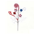thumbnail image 2 of Danhjin 4th of July Floral Bouquet, Festive Decorative Fabric Arrangement for Home Decor, 2 of 6