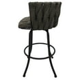 thumbnail image 2 of Metalona Counter 26" Metal Bar Stool - Sanora Brown - Black Base, 2 of 3