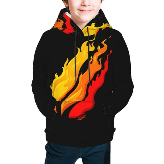 Youth Prestonplayz Hoodies 3D Print Pullover Hooded Sweatshirt With Pocket For Boys Girls Teen Medium