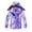 Z3-Purple, variant on Shadoumai Kids Rain Jacket Back To School Fashion Coats Boys Girls Lightweight Waterproof Sweatshirt Raincoat Youth Full Zip Up Button Down Coat Windbreaker Hooded Girls Back To School Outfit