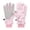 #2-Pink, variant on Uobin Kids Winter Gloves Thickened Lined Waterproof Ski Cycling Gloves for Baby Boys Girls Toddler Youth Warm Outdoor Snow