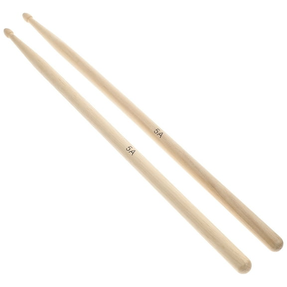 WHAMVOX Drumstick Set 2Pcs 5A Drum Sticks Walnut Wood Oval Tip 16In