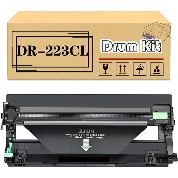 DR-223CL DR223CL Imaging Drum Kit, Compatible for Brother HL-L3210CW HL-L3230CDW HL-L3270CDW HL-L3290CDW MFC-L3710CW MFC-L3750CDW MFC-L3770CDW Printers