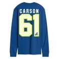 thumbnail image 2 of Barbie - Ken Jersey Nums Oversized - Men's Long Sleeve Graphic T-Shirt, 2 of 4