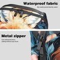 thumbnail image 4 of Fox USB Organizer Charger Pouch Charger Organizer Travel Case Small Box Organizer Storage Container Waterproof Oxford Cloth Electronics Accessories Storage Case 5.9x9.44x3.14 in, 4 of 6