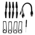 thumbnail image 2 of Kit De Accesorios Plegables Para Cuadricóptero, Cubierta Protectora Para Hélice De Cuadricóptero Fácil De Instalar, Menos Ruido Con Cable De Carga Para K3, 2 of 7