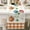 Plaid, variant on mubwai Red Christmas Table Runner Winter Snowflake Seasonal Burlap Table Runners Xmas Holiday Kitchen Dining Table Decoration for Indoor Outdoor Home Party Decor 13x72 Inch