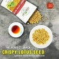 thumbnail image 2 of CRISPY LOTUS SEEDS 5.29oz (150g) VIETFARMFOOD: Lightly fried in oil. No sugar, natural sweetness, characteristic fatty taste, crispy. Suitable as a topping, or as a delicious, nutritious snack., 2 of 6