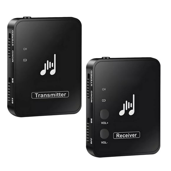 Monitor intrauditivo, sistema inalámbrico, transmisor y receptor de Monitor intrauditivo, sistema de Monitor de auriculares para ensayo en estudio, actuación en vivo