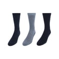 thumbnail image 1 of Gripjoy Chaussettes Mi-Mollet avec Semelles Antidérapantes (Lot de 3) (Hommes), 1 of 5