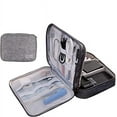 thumbnail image 2 of Bolsa electrónica multifuncional de 3 capas, impermeable, portátil, para tableta, tamaño 28 x 21 x 9 cm, externa., 2 of 5