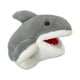 thumbnail image 1 of Marioneta de guante de peluche, juguete con forma de guante, animal de peluche, marioneta para adultos, fantasía gris, 1 of 9