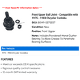 thumbnail image 2 of Front Upper Ball Joint - Compatible with 1975 - 1983 Chrysler Cordoba 1976 1977 1978 1979 1980 1981 1982, 2 of 2
