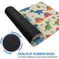 thumbnail image 6 of Long Mouse Pads for Desk,Beige Colorful Dinosaur Pattern Desk Mats on Top Of Desks, Desk Mouse Pad Extra Large with 3mm Non-Slip Base and Stitched Edge for Gaming,Office,Work,Home 35.4"x15.7", 6 of 6
