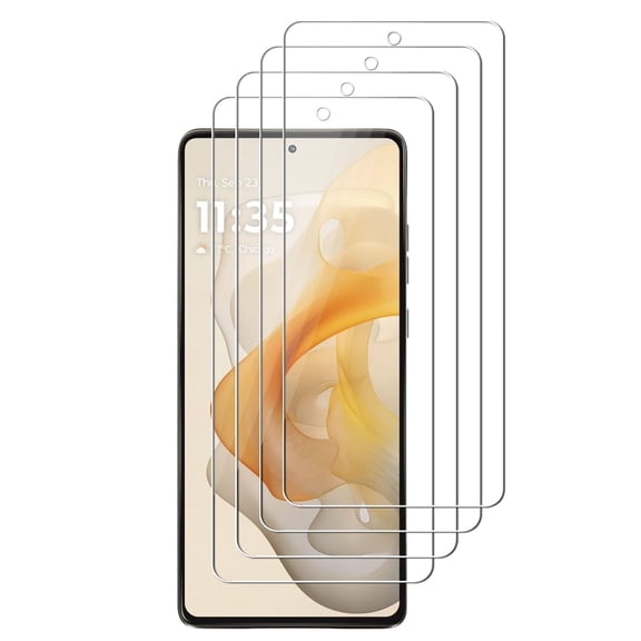 UZWZW (4 Pack) Tempered Glass HD Clear Screen Protector for Motorola Moto G Stylus 5G (2024)