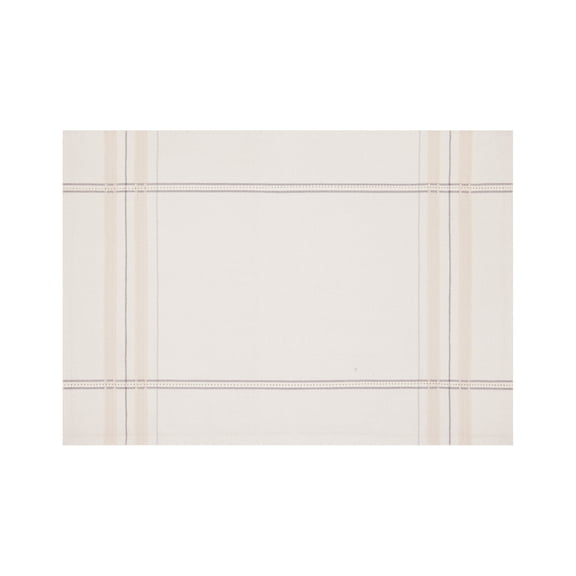 Better Homes & Gardens Silver Tuesday Plaid 14” x 20” Table Placemat - Cotton