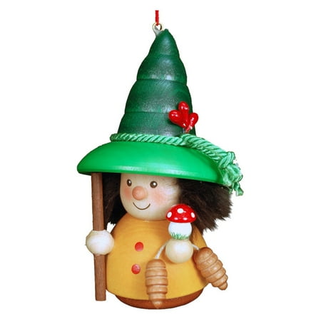 Christian Ulbricht Woodsman Mushroom Ornament