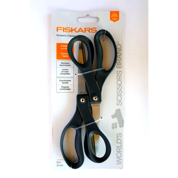 Fiskars Scissors 8 inch Pair Gray