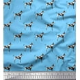 thumbnail image 1 of Soimoi Cotton Cambric Fabric Great Dane Dog Printed Fabric 1 Yard 42 Inch Wide, 1 of 3