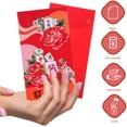 thumbnail image 4 of 18pcs Chinese New Year Red Packet Mahjong Pattern Chinese Luck Money Pocket Hong Bao, 4 of 8