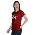 thumbnail image 4 of Inkmeso Crew Neck WoMen's I Got The Shot Funny Pro Vaccine Cotton T-Shirt, 4 of 8