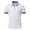 White, variant on Seeotter Men's Casual Polo Shirts Classic Button Basic Short Sleeve Shirt Soft Tees Golf Stylish Tops