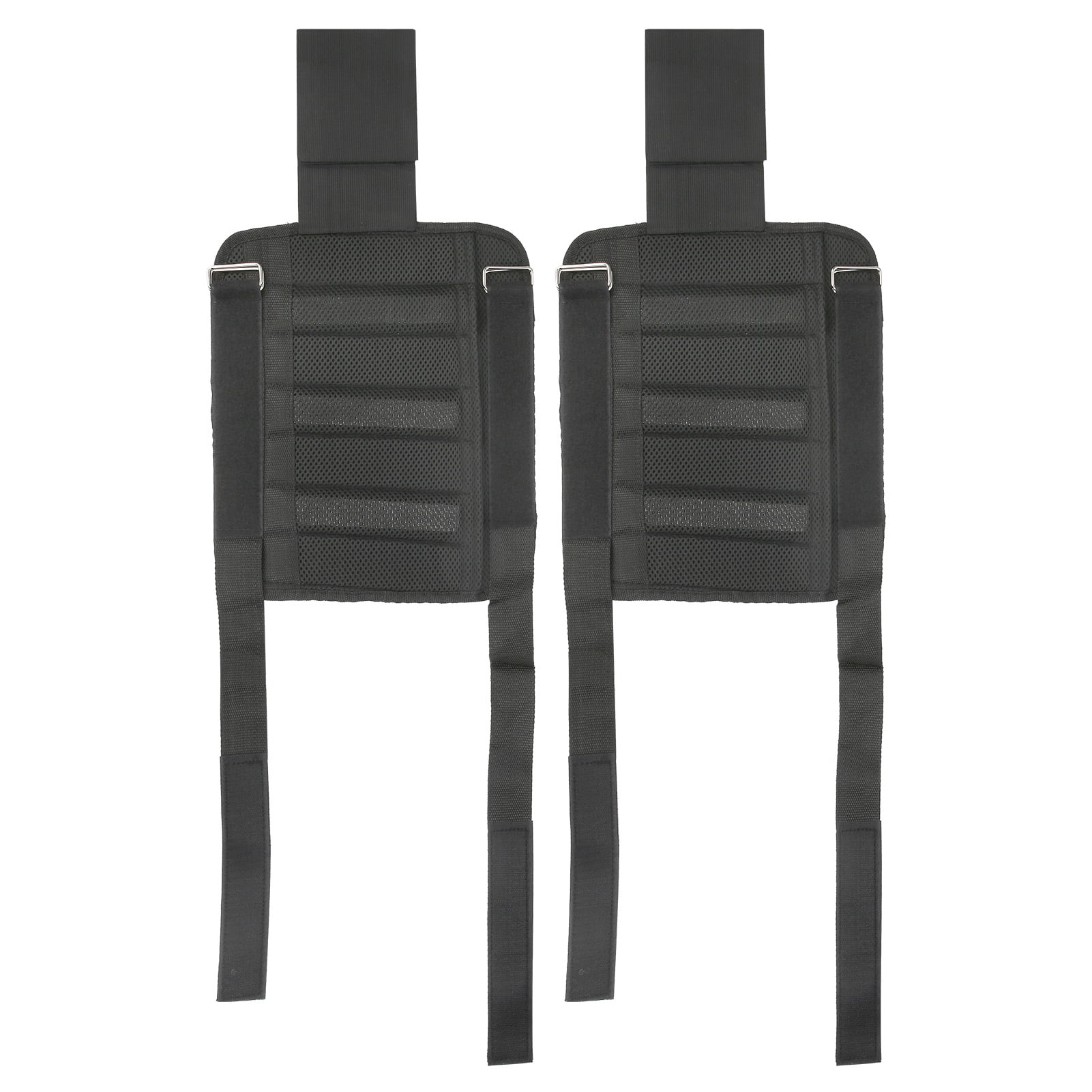 LAZIOEGR Pair Adjustable Legging Loading 1KG Weighted Steel Exercise Ankle Weights for Fitness Athletic Gym Training Running Walking Workout Equipment Black (2.2 lbs/Leg) 11.81 inches / 30 cm