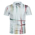 thumbnail image 5 of Cameland Tenue d'Été pour Hommes Chemise de Mode Décontractée à Manches Courtes Col Rabattu, 5 of 5