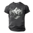 thumbnail image 2 of Men's and Big Men's T-Shirts Crewneck Short Sleeve Shirts Summer Casual Print Tee, 2 of 5