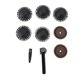 thumbnail image 1 of Reusable Capsule Kit For Nestle Vertuoline Coffee Machine with 5pcs Empty Refillable Pods 2pcs Silicone Capsule Discs Spoon Brush Black, 1 of 4